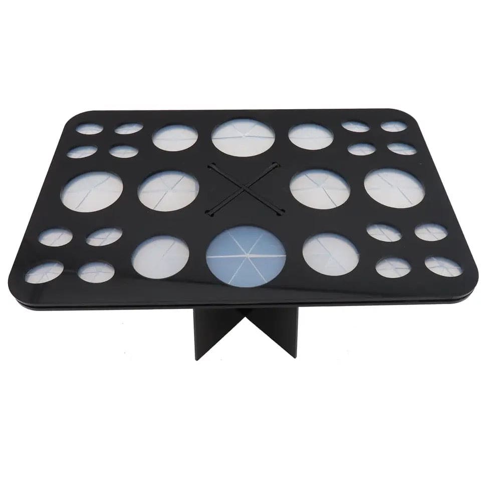 26 Holes Makeup Brush Stand, Drying Brushes Shelf, Tree Tower Makeup Brush Holder, Multifunctional Display Stand, Wash Makeup Brush Holder, Makeup Brush Set Dryer Plate 26 Holes Makeup Brush Stand, Drying Brushes Shelf, Tree Tower Makeup Brush Holder, Multifunctional Display Stand, Wash Makeup Brush Holder, Makeup Brush Set Dryer Plate